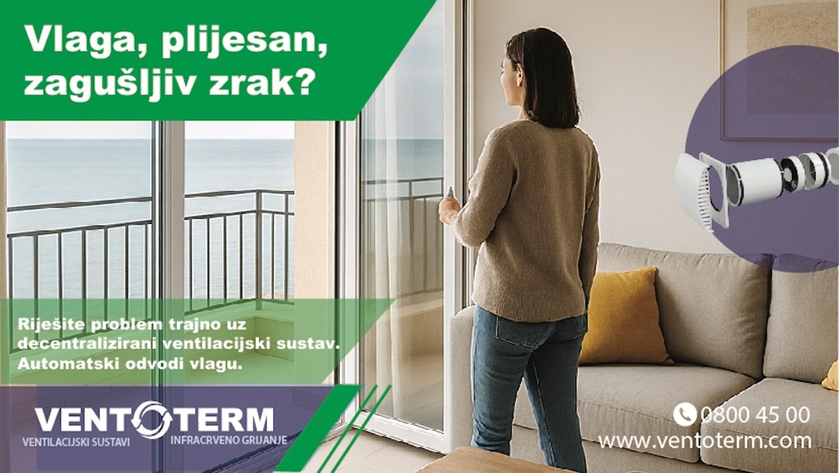 Kad otvorite apartman nakon 6 mjeseci - dočeka vas vlaga, miris ustajalosti i plijesan. Mora li baš tako?
