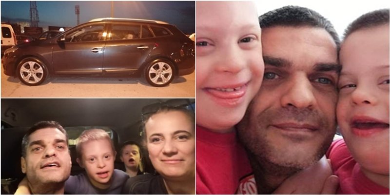 SRETNA LICA IZ RENAULTA Samohranom ocu anonimni dobročinitelj kupio automobil