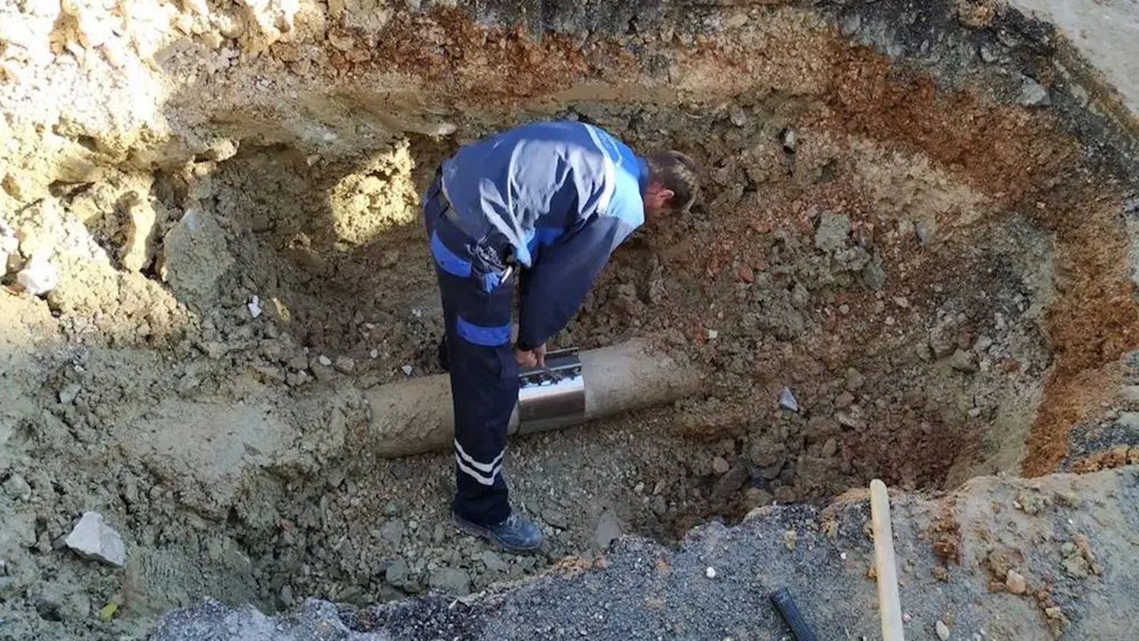 Trogir bez vode: Pukla cijev, kvar bi trebao biti saniran do 13 sati