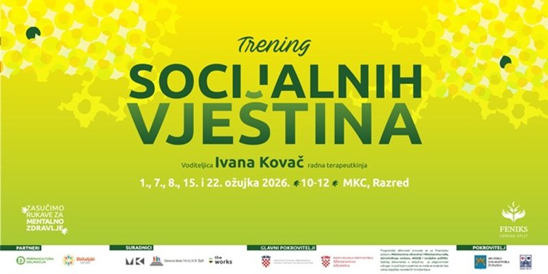 Udruga Feniks organizira besplatni trening socijalnih vještina