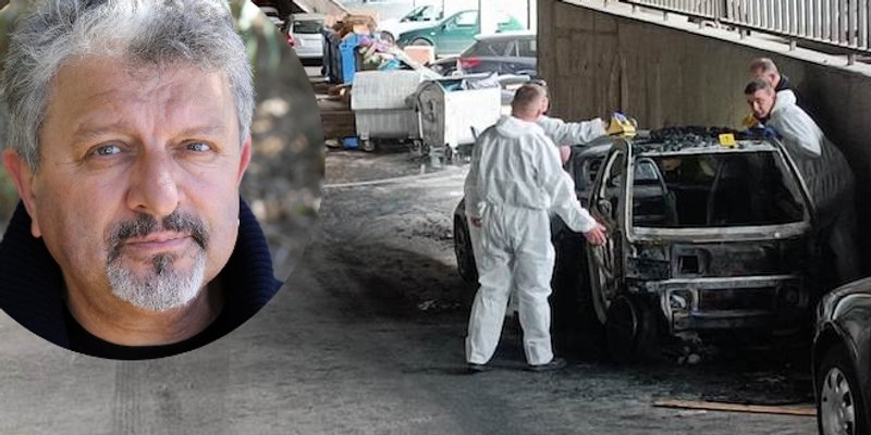 TEHNIČKI KVAR Izgorio Smart popularnog pjevača, vatra zahvatila i okolna vozila