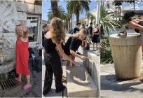 FOTOGALERIJA Splitske špine taže žeđ domaćima, turistima i životinjama