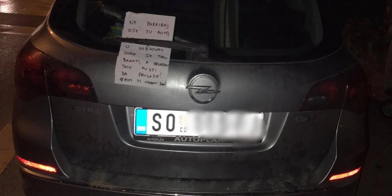 PORUKA GOSTU IZ SRBIJE: Kad dođeš u Voždovac onda se tako bahati