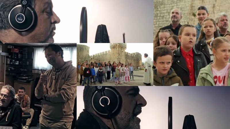 VIDEO Pogledajte suradnju Jare i Zečića s trogirskim dječjim zborom, pod palicom patera Joze Čirka