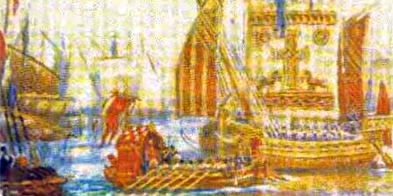 ZVONIMIROVE LAĐE PRED KRFOM Normansko-hrvatsko brodovlje bilo je potučeno zbog 'grčke vatre', a u osveti je čak 13.000 Mlečana smrt našlo u hladnom moru