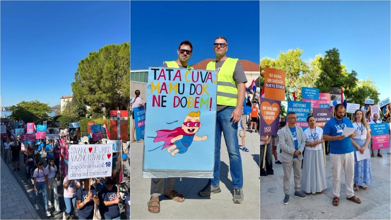 Hod za život održan u Rijeci i Šibeniku