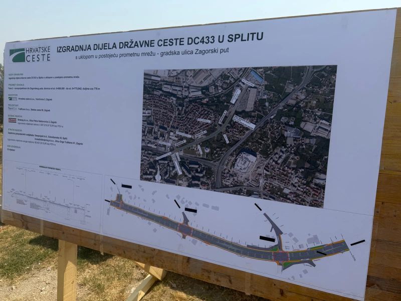 Početak radova na Zagorskom putu