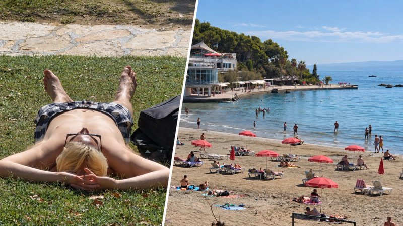 FOTO Rujan na izmaku, a Bačvice još uvijek ljetuju