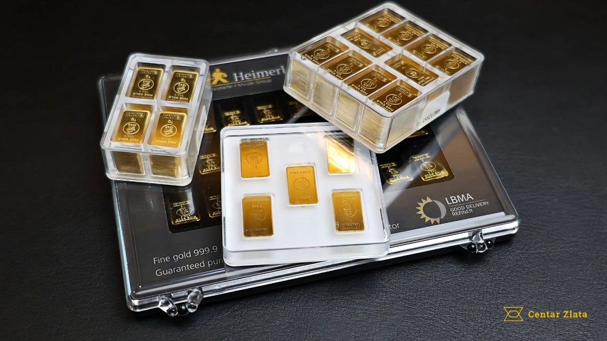 Potražnja za zlatom porasla 50 % - Domaći ulagači slijede globalni trend kako bi se zaštitili od inflacije i ratova