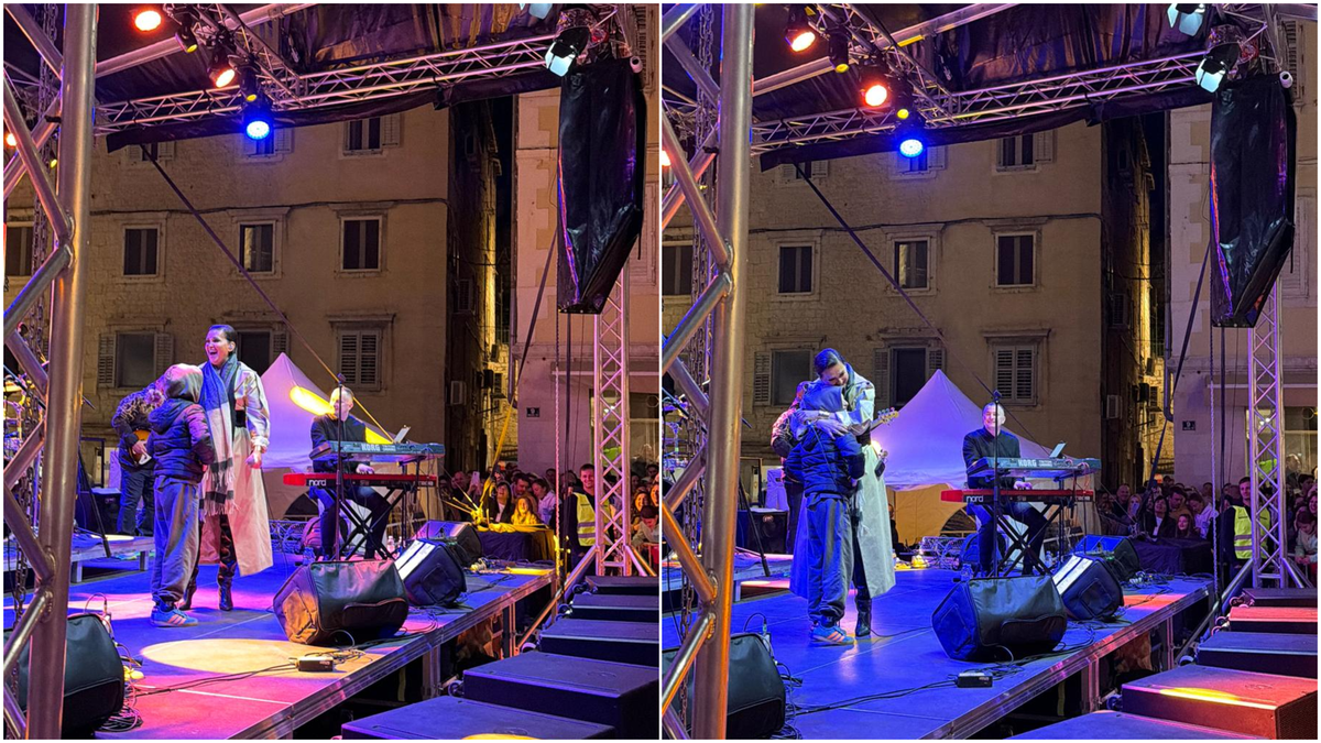 FOTO/VIDEO Nina Badrić Sudamju otvorila koncertom na Pjaci 