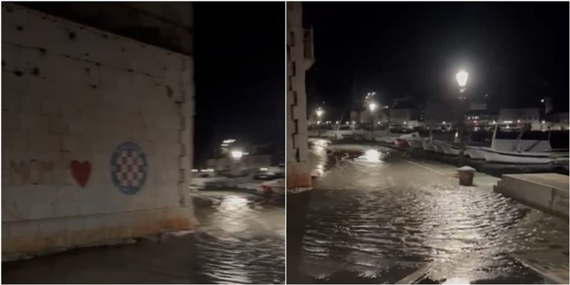 VIDEO Nevrijeme i na Braču