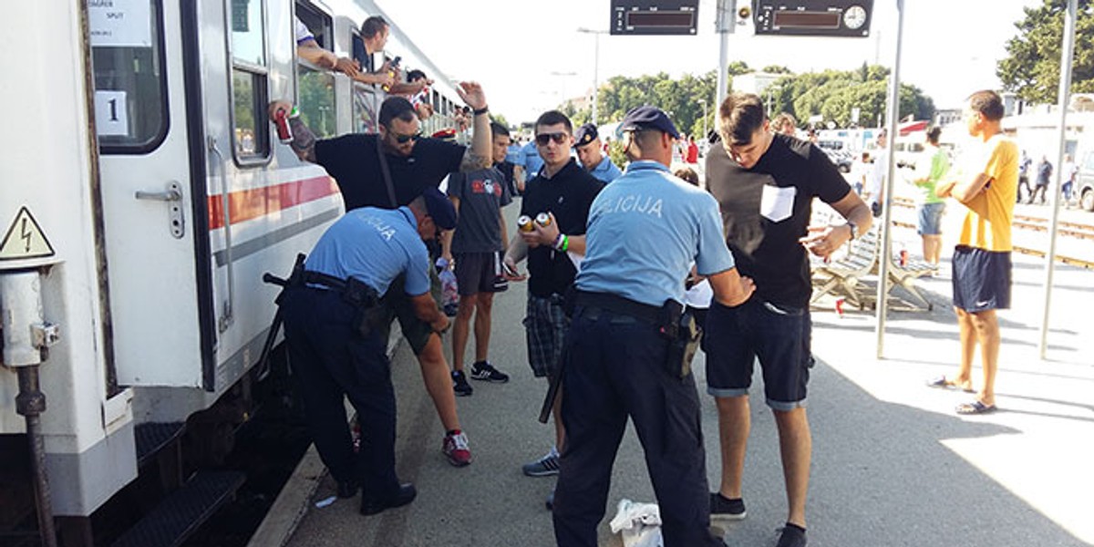 Torcidin vlak krenuo za Zagreb