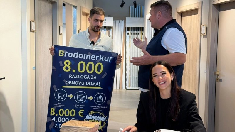 Što biste odabrali za 8000 eura? Brodomerkur pokrenuo nagradnu igru za obnovu doma