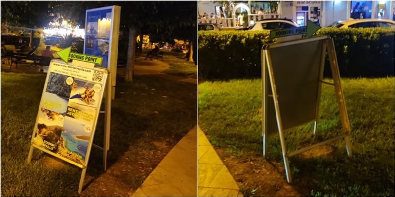 TKO JE UPORNIJI? Sendvič reklama opet na Matejuški