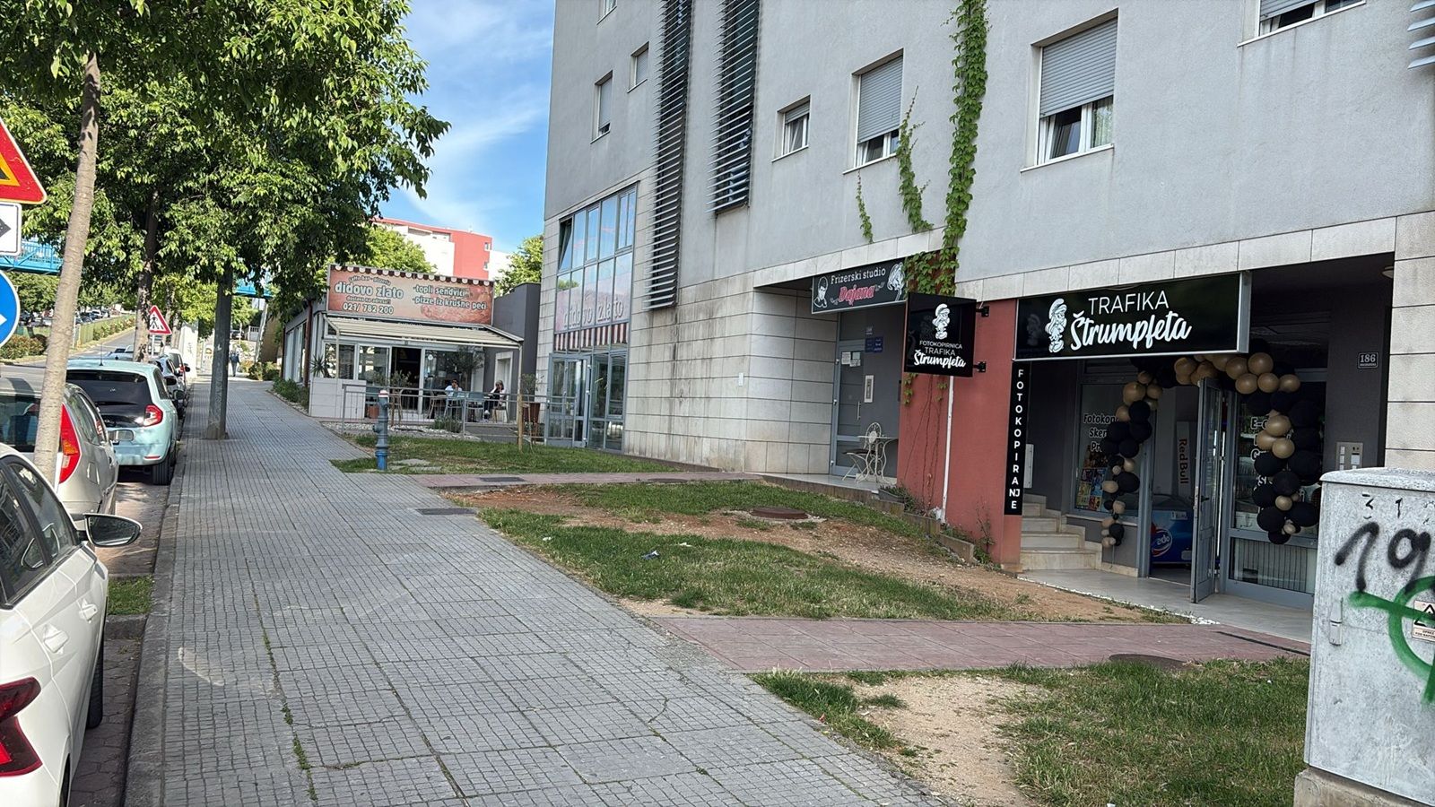 Novootvorena trafika Štrumpfeta u Vukovarskoj ulici na Mejašima