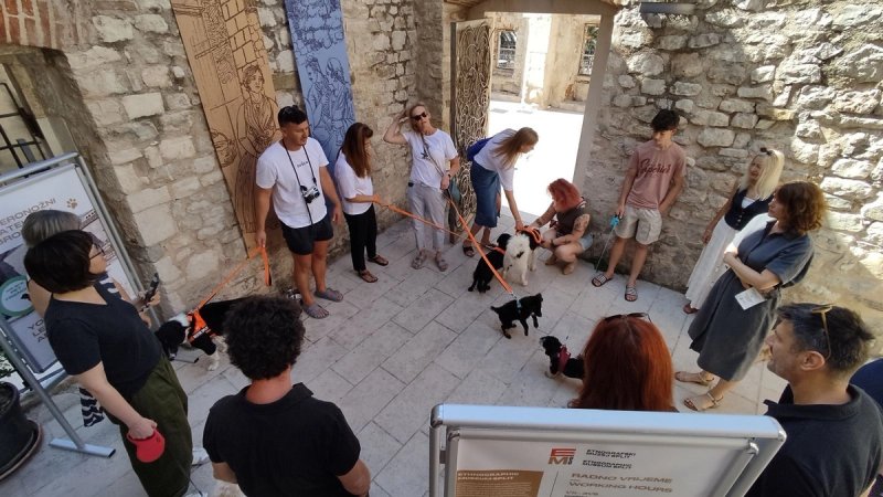 FOTO Prvi splitski pet friendly muzej dobio prve četveronožne posjetitelje