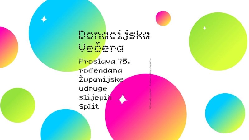 Županijska udruga slijepih Split priprema posebnu donacijsku večeru, prikupljaju se sredstva za kupnju kombija