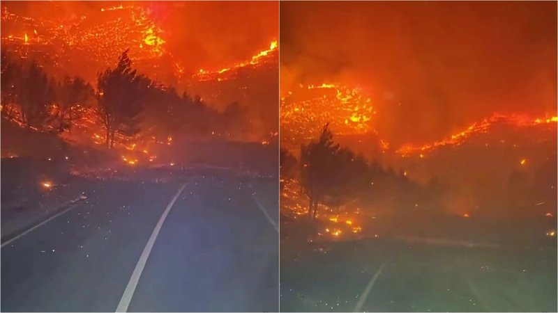 VIDEO Vatrogasci objavili snimku s terena: 'Riječi su suvišne...'