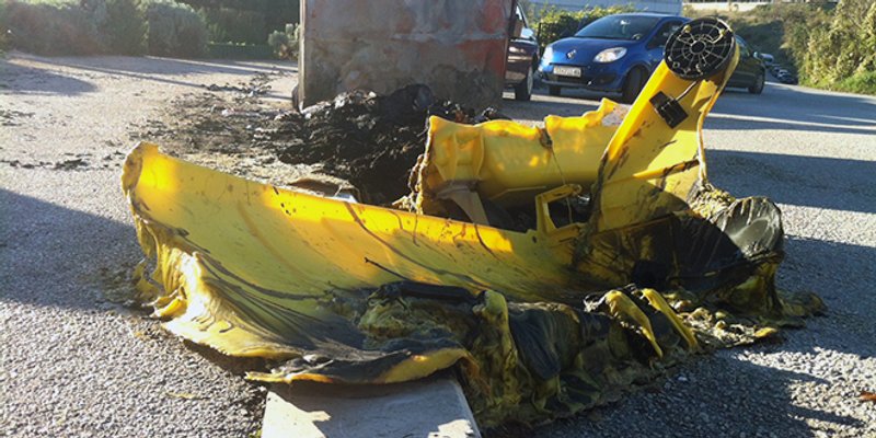 PONOVNO Na više mjesta u Splitu zapaljeni kontejneri