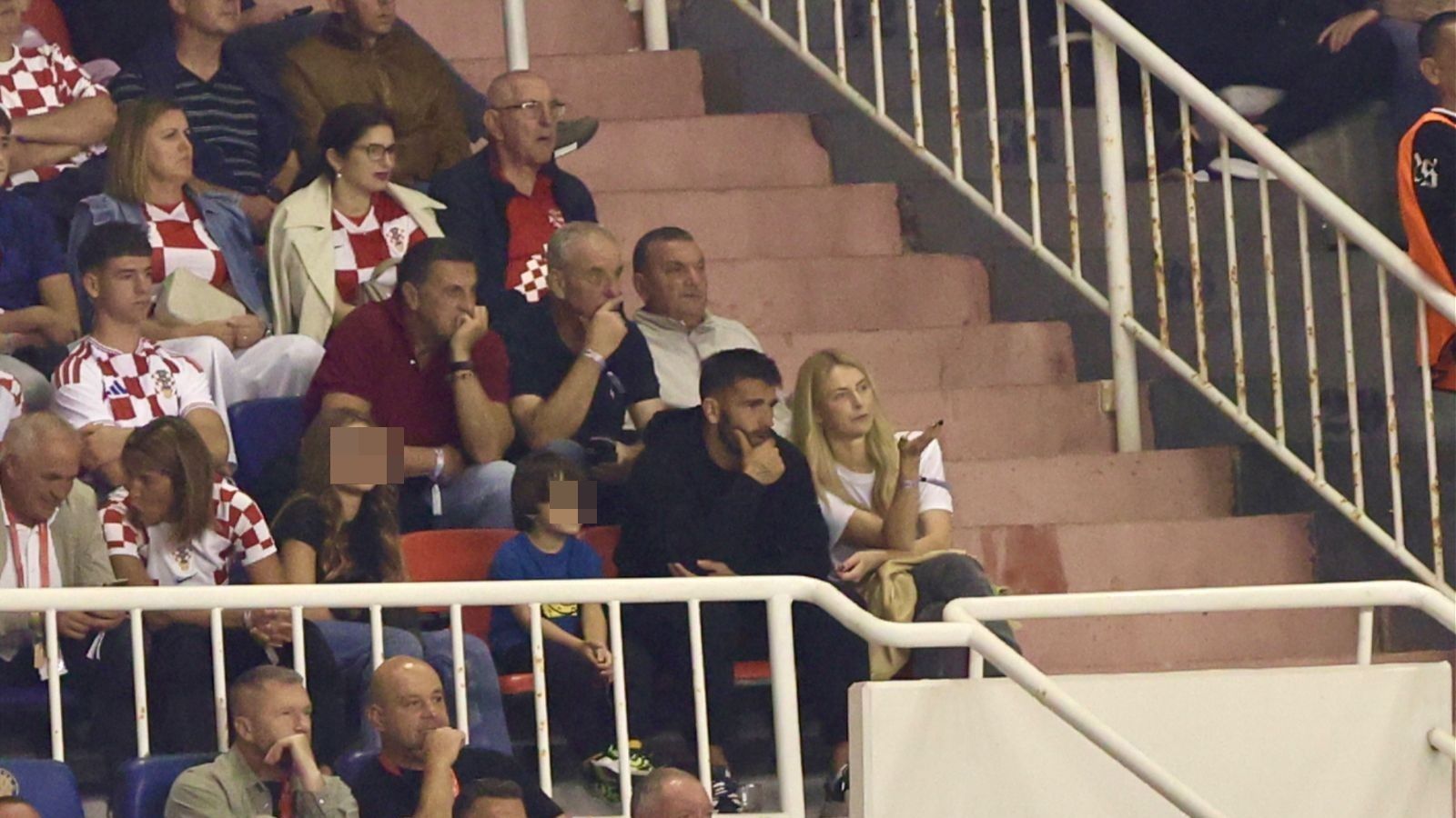 Marko Livaja s obitelji na Poljudu