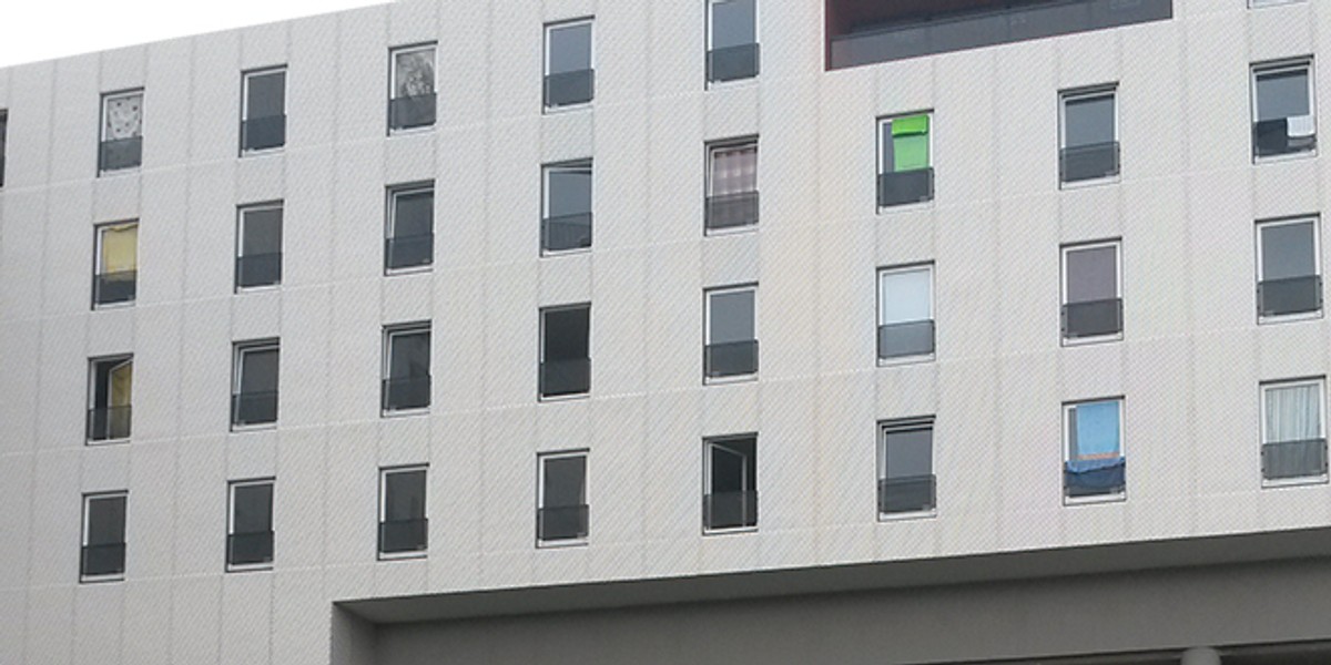 Split: Uklanjaju se grilje sa Studentskog doma 'Dr. Franjo Tuđman'