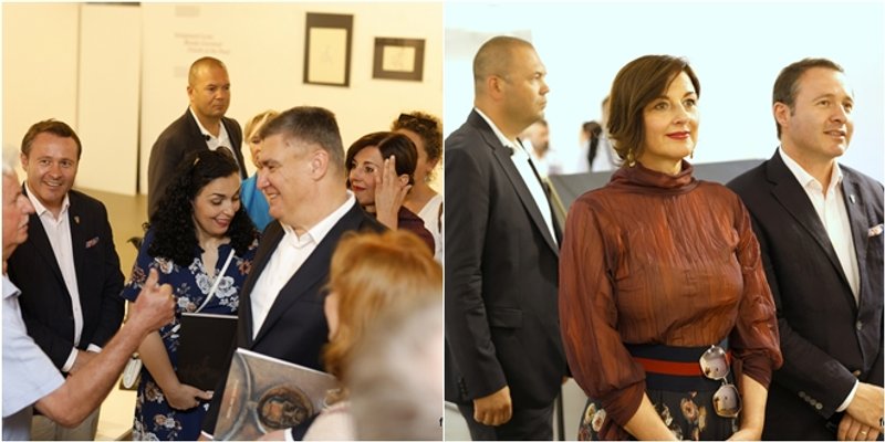 Predsjednik Republike Hrvatske i predsjednica Kosova u posjetu Gradskoj galeriji Sikirica