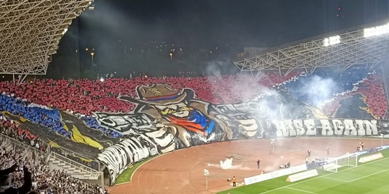 VIDEO ZA NAJEŽIT SE: Fenomenalna koreografija dok Poljud grmi 'Dalmacijo'