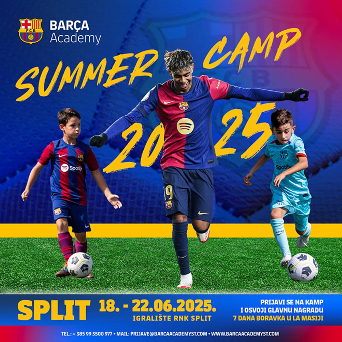 Kamp Barca Academy stiže u Split!