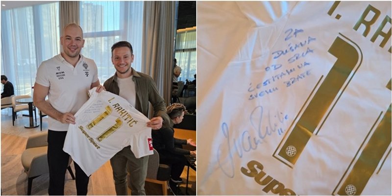 Ponajbolji svjetski vaterpolist na dar dobio Hajdukov dres