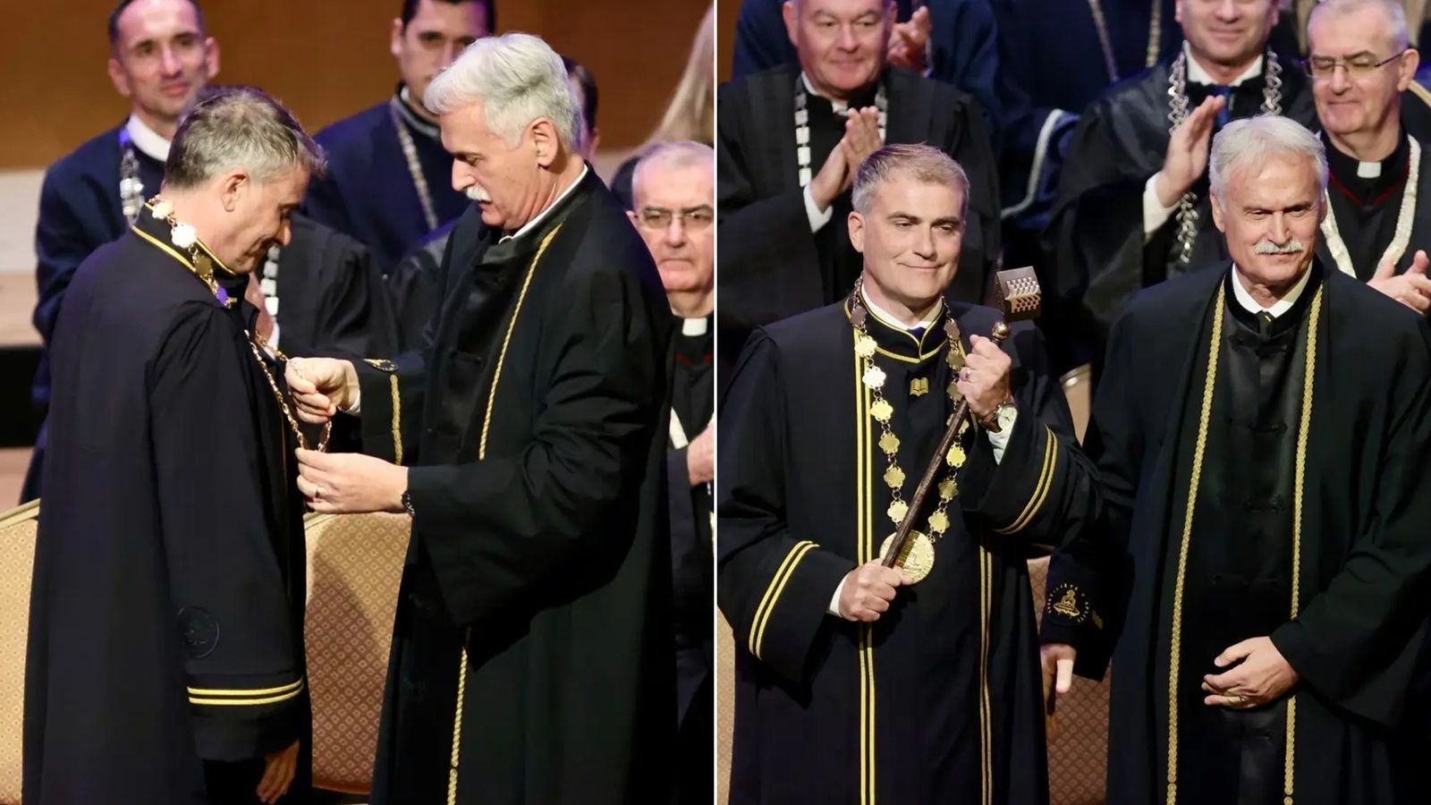 FOTO/VIDEO: DRUKČIJA INAUGURACIJA Novi rektor Sveučilišta u Splitu: 'Velika mi je želja i oživjeti našu povijesnu jezgru vraćanjem studentsko-akademskog duha u naše kalete'