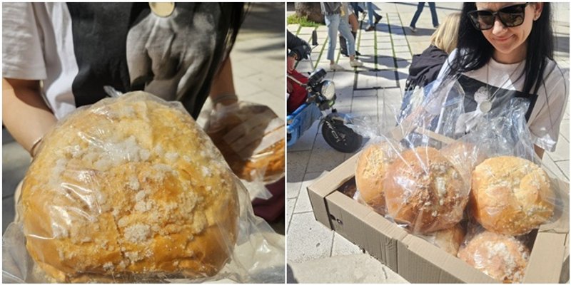 DIVNA GESTA: Splićani Splićanima dijelili sirnice