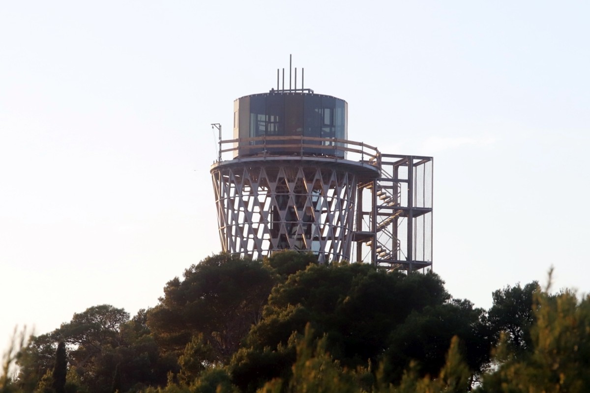 Promatračnica na Marjanu | Foto: Veljko Martinović