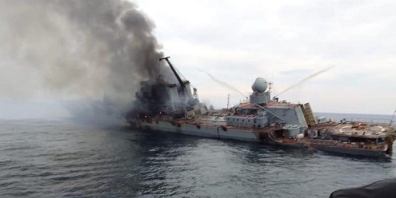 UDARAC OD KOJEG SE RUSI NEĆE LAKO OPORAVITI Krstarica Moskva najveći je ratni brod potopljen u sukobu nakon Drugog svjetskog rata