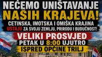U Trilju najavljen prosvjed zbog planiranih energetskih projekata