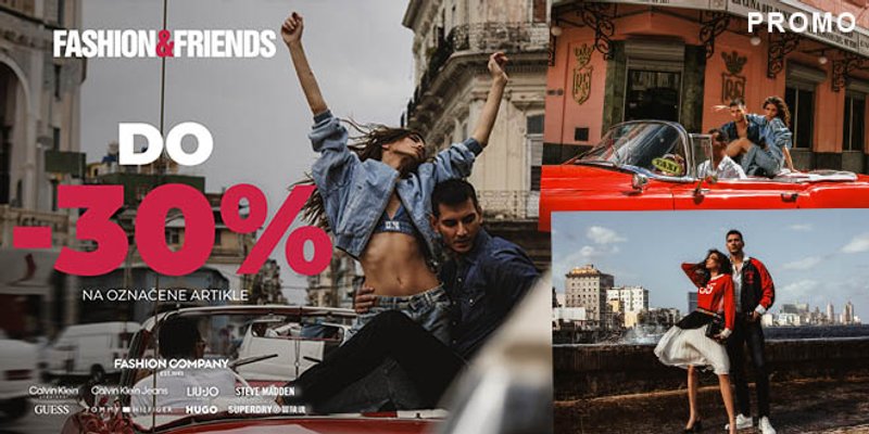 Pametan shopping u Fashion&Friends trgovinama i online uz popuste do -30% posto 