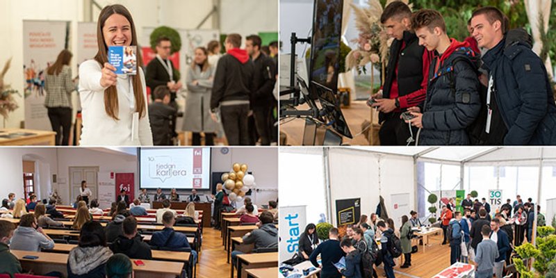 KAKVA PRILIKA ZA STUDENTE Umrežavanje sa 70 najjačih poslodavaca u Hrvatskoj krajem svibnja u Varaždinu!
