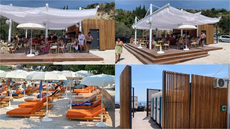Novo doba: Na Kašjunima se uživa u kavi, nema više zauzimanja gotovo cijele plaže ležaljkama