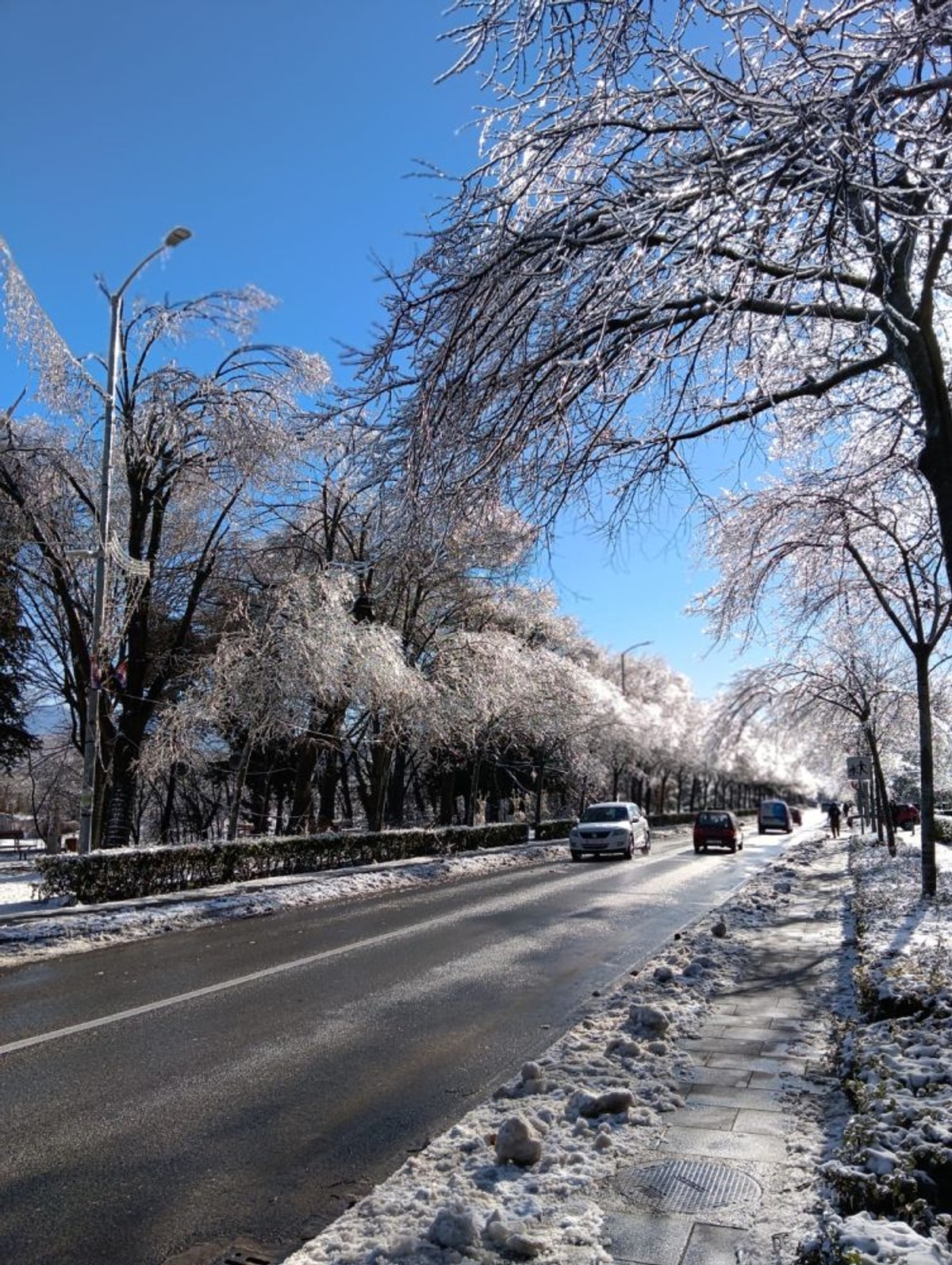 Snijeg u Kninu | foto: Čitateljica