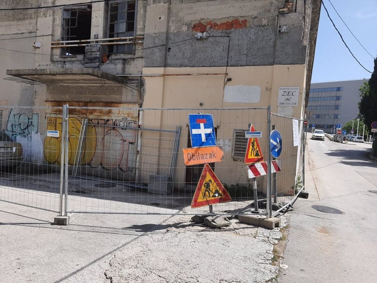 Put iza nove bolnice