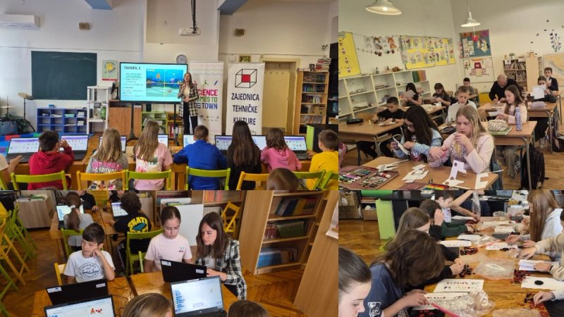 FOTO: 50 učenika na radionicama tehničke kulture u sklopu Festivala znanosti