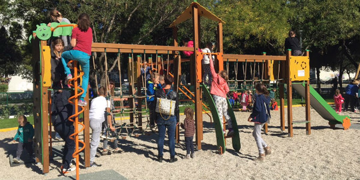 Edo, Marija, Ian i Lota otvorili dječje igralište na Skalicama