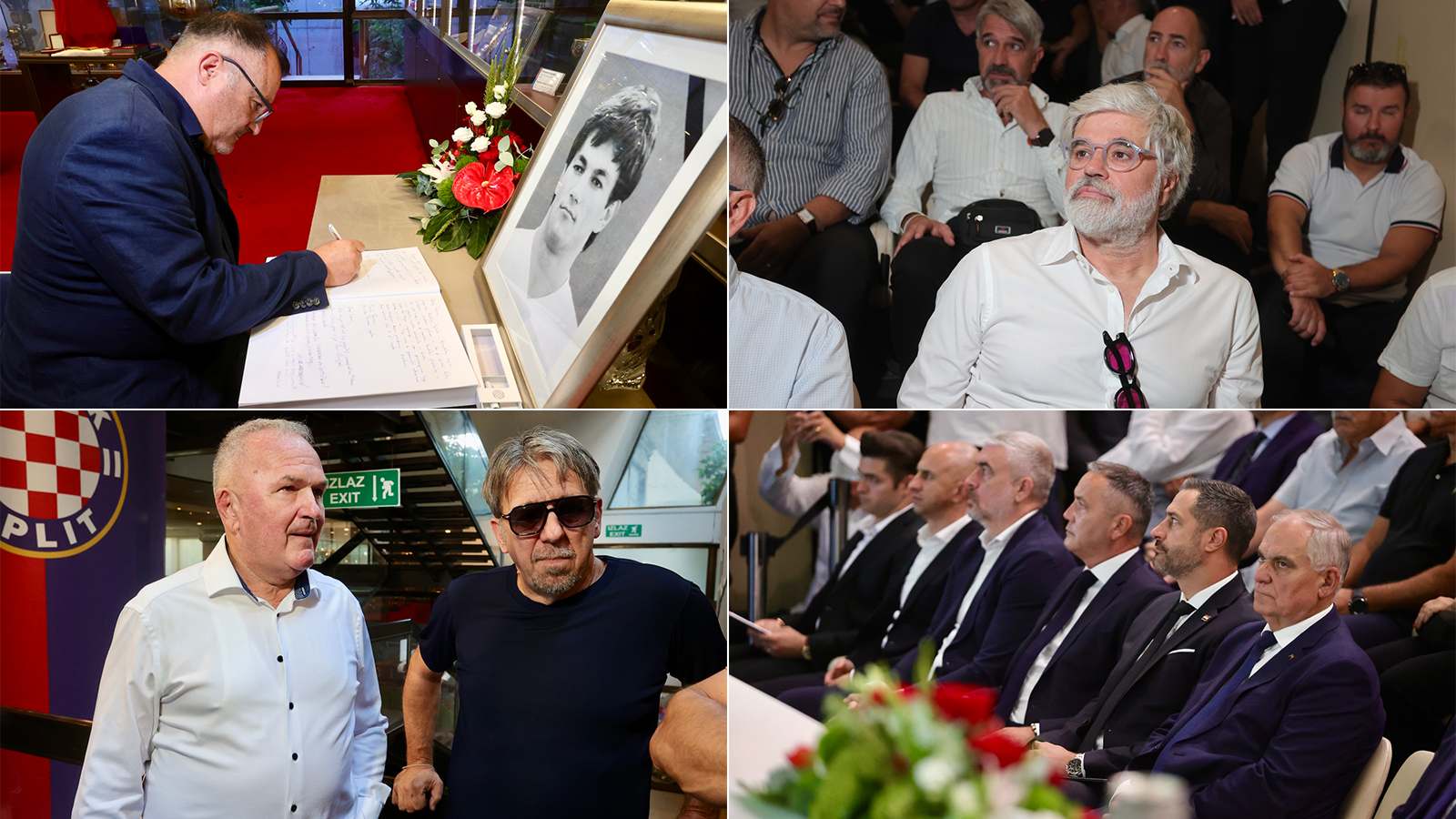 FOTOGALERIJA: Hajduk se oprašta od svoje legende, pogledajte kako je na komemoraciji