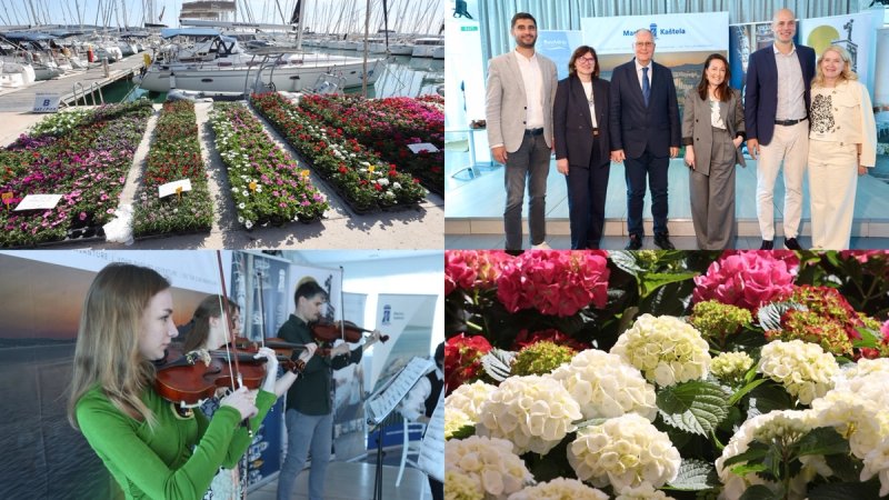 FOTO Proljetni sajam cvijeća i bilja svečano otvoren u Marini Kaštela