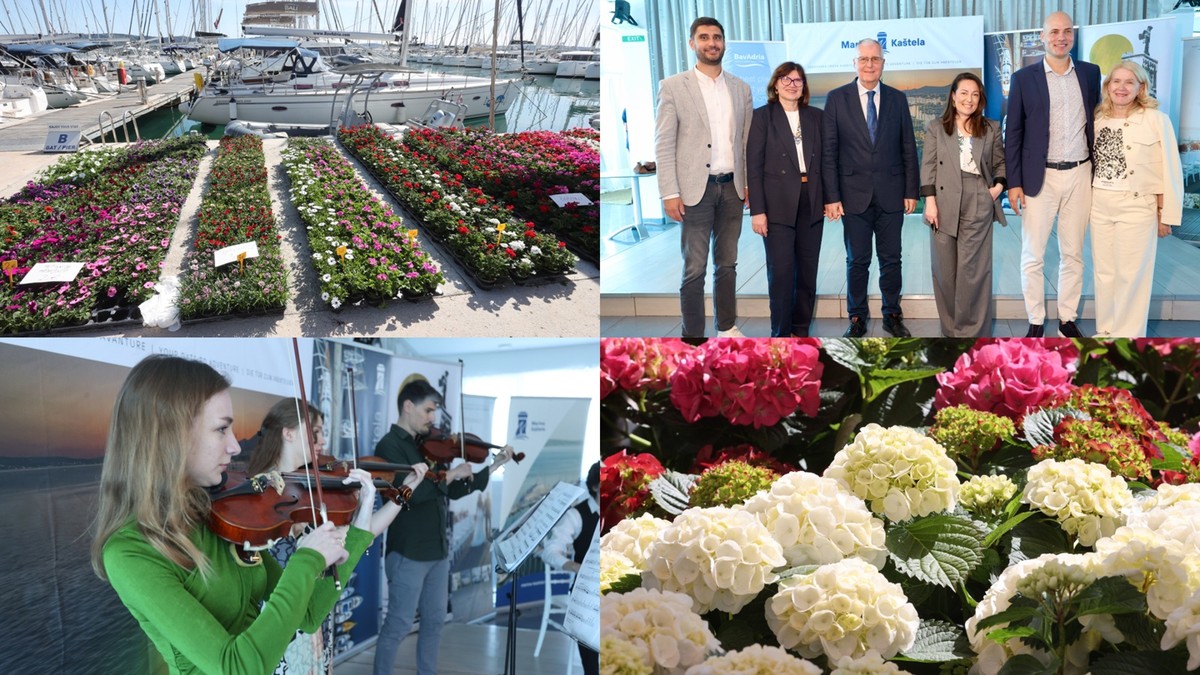 FOTO Proljetni sajam cvijeća i bilja svečano otvoren u Marini Kaštela