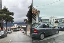 NI KAZNE NE POMAŽU Na ovom izlazu iz kvarta vozači riskiraju sudar zbog nepropisno parkiranih automobila