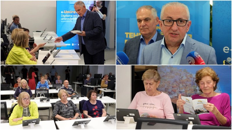 FOTO Počeo treći ciklus projekta e-Umirovljenik, uključeno njih više od 700