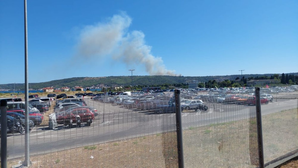 Požar na Čiovu | foto: čitatelji