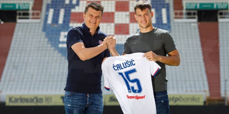 Ivan Ćalušić potpisao novi ugovor s Hajdukom