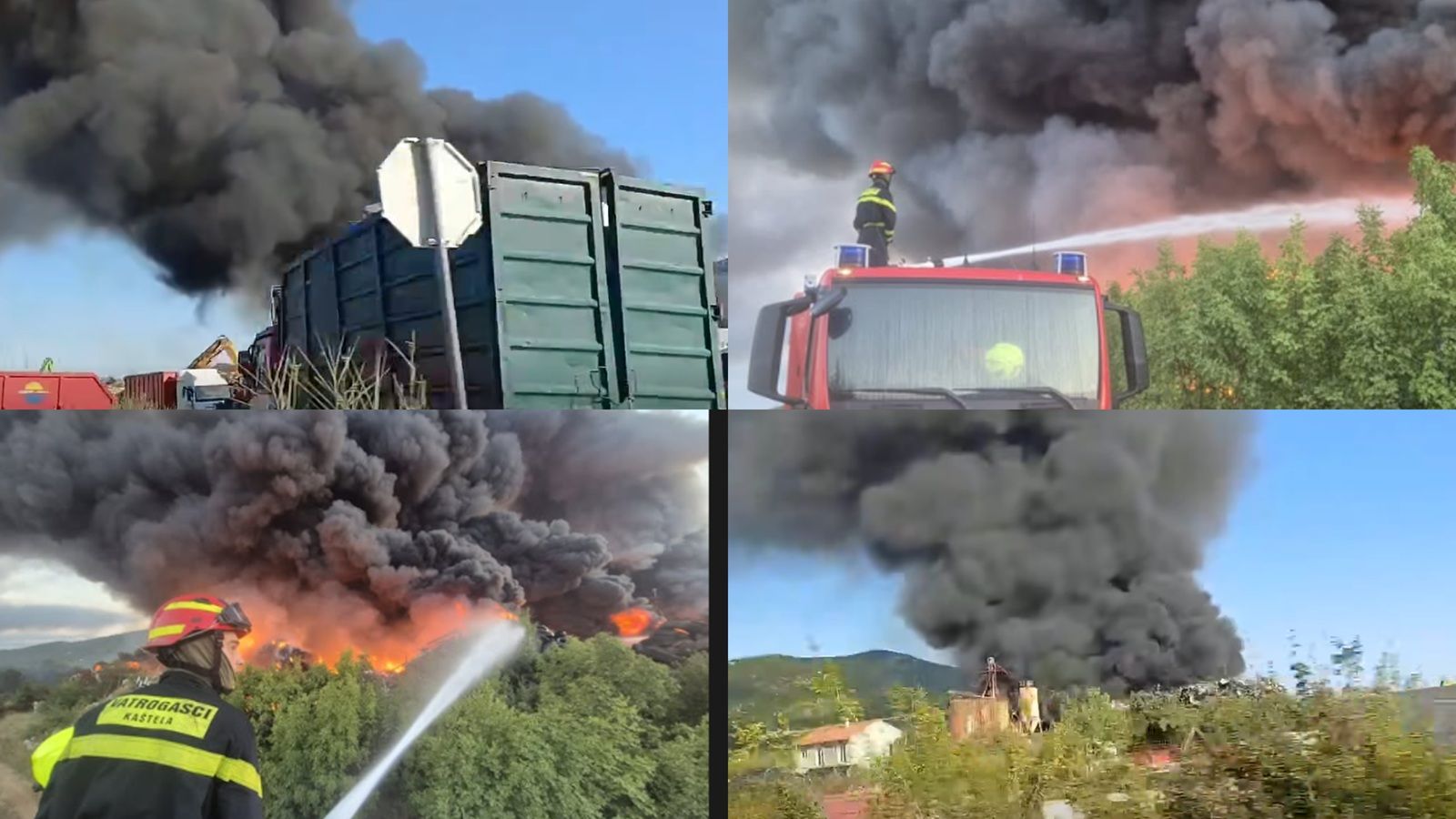 ZAVOD ZA JAVNO ZDRAVSTVO NAKON POŽARA DEPONIJA: Zatvorite prozore i ne udišite dim