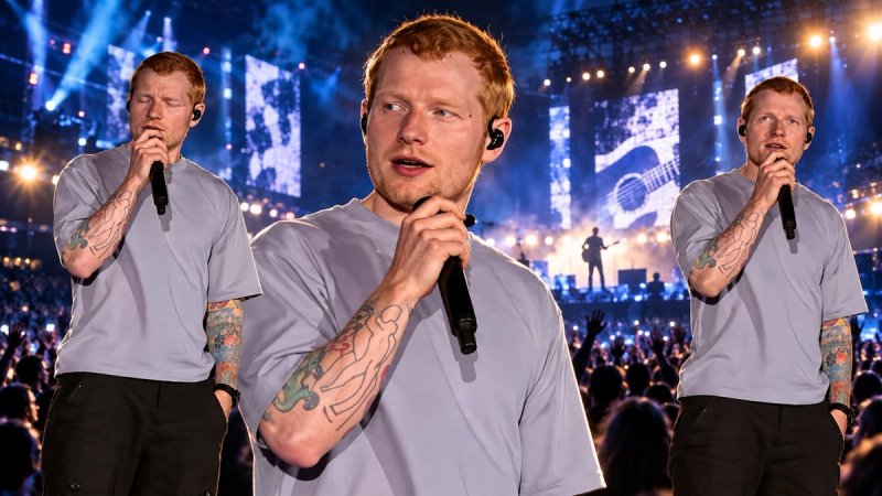 VIDEO Ed Sheeran na koncertu progovorio o kontroverzi koja je uzdrmala njegovu turneju